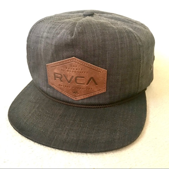 RVCA Other - RVCA By PM TENOR Denim & Leather Adjustable Strap